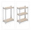 Scaffali robusti con 5 livelli, set da 2 6