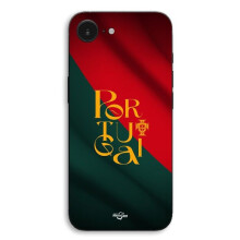 Capa Para iPhone 17 com bandeira de Portugal Maniacase