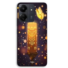 Smartphonehoesje - MANIACASE - Xiaomi Redmi 13C 4G - Encanto - Magic Candle - Zwart