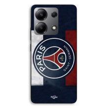 Capa de telefone - MANIACASE - Xiaomi Redmi Note 13 4G - Paris Saint Germain - Bandeira - Preto