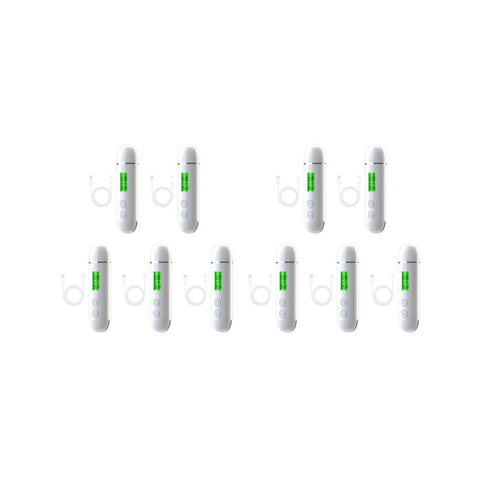 10X Skin Water Cheek Elastic Skin Age Test Meter Face Skin Moisture&Oil Content Skin Analyzer Fluorescent Agent Detector