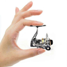 POWER Full Metal Mini Small Spinning Reels Carp Raft Fishing Wheel Fish Gear