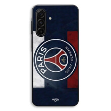 Capa - MANIACASE - Samsung Galaxy A37 - Paris Saint-Germain - Bandeira - Preto
