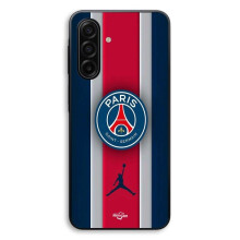 Hoes - MANIACASE - Samsung Galaxy A37 - PSG Jordan gekleurd - Zwart - Dagelijkse bescherming