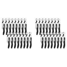 32 Pieces Wine Keys Opener Black Travel Corkscrew Wine Opener Waiter Corkscrew Wine Opener Beer Bottle Opener