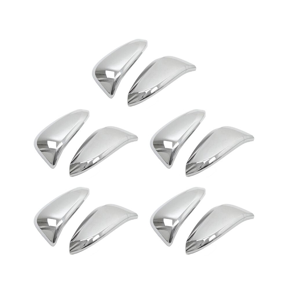 10X Rear View Mirror Decoration Side Door Mirror Cover Cap For Hilux Revo Vigo Fortuner Highlander Rav4 Innova 4714005825150