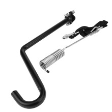 Motorsykkelstøtte Jiffy Stand Spring Enkel å installere Slitesterk konstruksjon Kromfinish For Harley Dyna Sportster-modeller, Høy ytelse