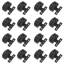8 Pair Glass Door Hinge Cabinet Display Cabinet Wine Cabinet Door Hinge Replacement Parts Free Opening and Closing Page