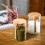 Witspace Airtight Glass Storage Jars with Spoon – 4-Pack 3