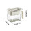 4-Grid Acrylic Spice Box with Lid, Countertop Storage 3