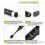 Precision laser sight with 8-hole adjuster for .177-.50 caliber rifles 4