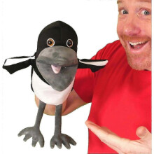 Steve und Maggie Plüschtier, weiches Elstern-Plüschtier, Vogelpuppe