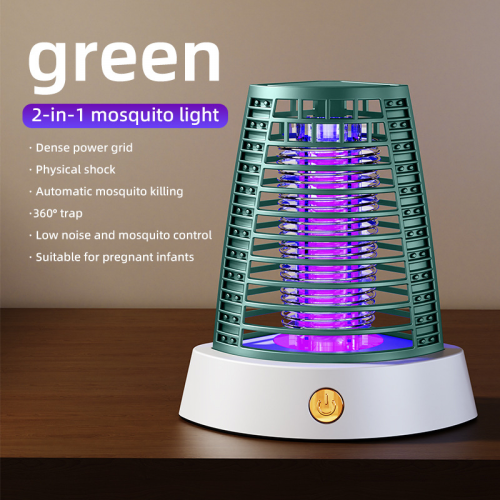 (Green)Upgraded Electric Fly Zapper, ,  for Kitchen, Patio, Backyard 1