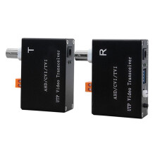 4X 1 Channel Active Video Balun for CCTV Camera Twisted Pair Transmitter BNCLong Range for AHD TVI CVI 5/10MP