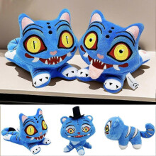 (Blauer Hut) Kpop Demon Hunters Plüschtier, Sammlerstück, Stoffpuppe, Anime-Geschenk, geeignet für Kinder und Fans