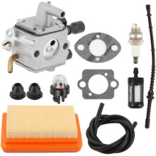 Vergaserfilter-Austauschsatz kompatibel mit STIHL FS350, FR350, FR450, FR480