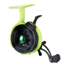 Ice Spinning Fishing Reels Replacement Left Handle Position Fishing Raft Wheel Ice Reels 4+1BB with High Foot Easy to Use  green