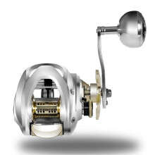 All Metal Body Drop Casting Reel Large Deep Seas Fishing Reel Salt Water Waterproof Right Hand