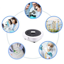 4X Magnetic Stirrer Lab Stir Mixer Portable Stirrer Plate 2L 4000RPM for Laboratory W/USB Cable