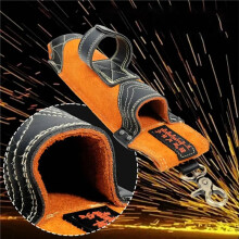 3X Welding Electrode Holder Welding Rod Storage Tube Cowhide Electrode Holder Welding Rod Pouch Welding Rod Waist Bags