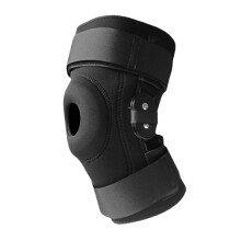 schwarze Kniebandage KB01, 28x20cm 11x8in, atmungsaktiv