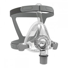 CPAP-maskers voor het hele gezicht met hoofdband, elleboog-/draaikoppeling en kussen, CPAP-accessoires compatibel met de meeste modellen.