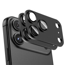 Lensbeschermer compatibel met iPhone 17 Pro 6,3 inch 2025 [2 stuks] 360 bescherming cameralensbeschermer, Ultra HD Clear
