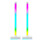 Support de casque Ajazz ABL190 Pickup avec éclairage d'ambiance RGB (blanc) 1