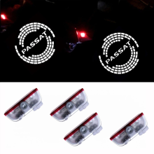 Set van 4 stuks, compatibel met openbare logo-projectielampen voor welkomstverlichting bij de deur en sfeerverlichting.