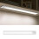 20cm Rechargeable Motion Sensor Light Bar Cabinet Wardrobe Lamp With Remote Control Silver 1