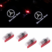 kpl, yhteensopiva Mercedes-Benzin logoprojektorivalojen kanssa B-, E-, C- ja GLS/GLC/GLB/GLA-malleihin, ovitervetulo- ja tunnelmavalaistukseen