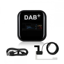 DAB+ antenne til Android bilradio med USB-adapter, stereomodtager