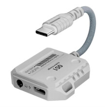PLEXTONE GS1 2-i-1 hovedtelefonkonverter med Type-C-grænseflade og understøttelse af 60W hurtigopladning til mobiltelefoner (udgave 0711)