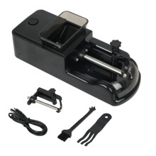 Elektrisk cigaretrullemaskine, cigaretrulle med USB Type-C strømkabel, udstyret med 8 mm og 6,5 mm cigaretrør