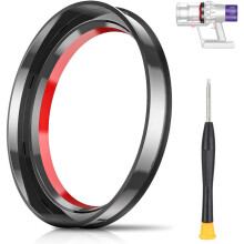 Anillo de sellado para aspiradora Dyson V10, depósito de polvo para aspiradora Dyson V10 (accesorio), destornillador T8 gratis, c