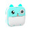 Mini thermal HD printer for children's instant digital cameras, specifications: blue standard._Standard Blue 1