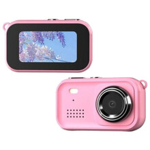 Y10 1.47-inch IPS Screen Mini Digital Camera for Kids (Rose Red)_Rose red