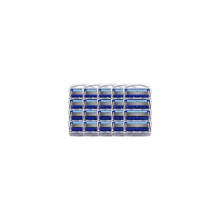 20 paquetes de 5 cuchillas cada uno, compatibles con el juego de repuestos para maquinilla de afeitar Fusion Proglide Power.