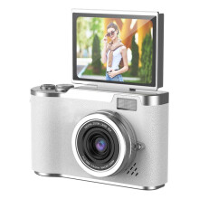 LK007 2.4-inch CCD Camera, High-Definition Video Recorder, Mini Digital Camera for Children (White)_LK007