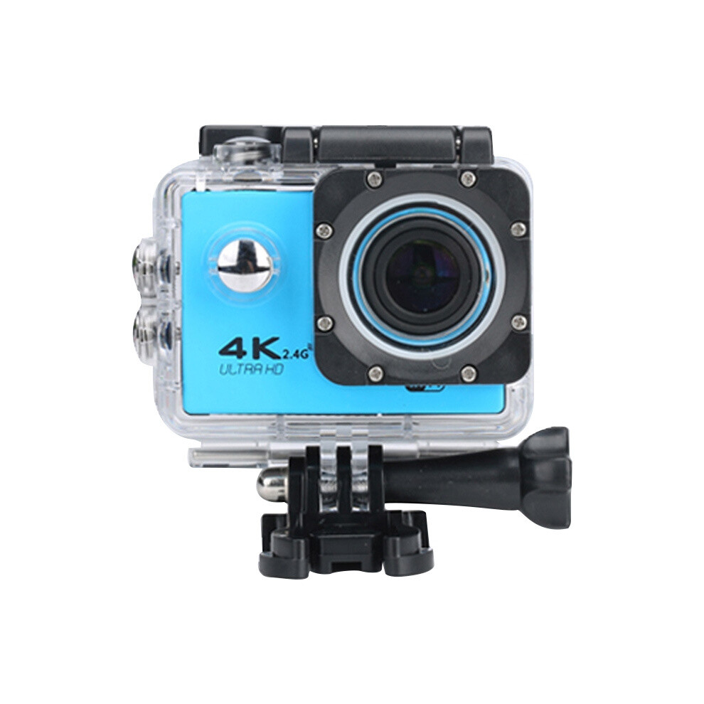 Wifi Waterproof Action Camera, Cycling 4K Camera, Ultra-Diving 60Pfs Camera Helmet, Bicycle Cam, Underwater Sports 1080P Camera (Blue)_ Blue 6902344726568