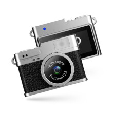 S150 0.96-inch IPS Screen HD Mini Digital Camera for Kids (Black)_black