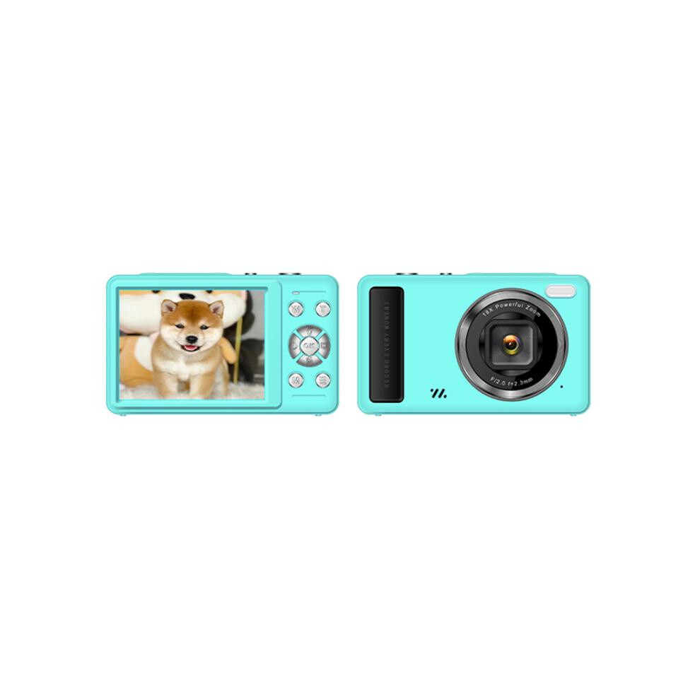 Dc15 2.4-Inch 18X Digital Zoom Camera, 4K Hd Video Recording, 64Mp Still Image Quality (Green)_ Green 6902344727169