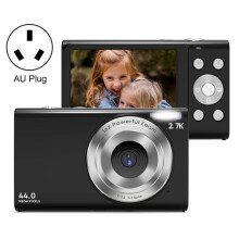 DC402 2.4-inch 44MP HD Digital Children's Camera/Camcorder, Australian Standard (Color: Black)_AU Plug