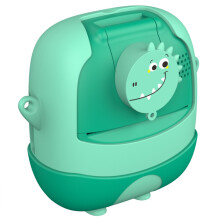 A19B 2.0-inch 720P HD Flip-Up Camera Cartoon Mini Digital Printing Camera for Kids (Green)_green