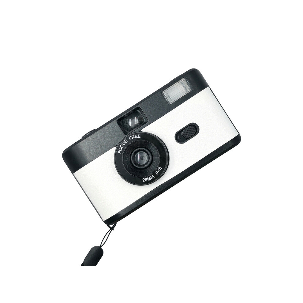 R2-Film Retro Manual Reusable Film Camera For Kids ( And White)_ + Black/White 6902344727817