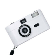 R2-FILM Retro Handmatige Herbruikbare Filmcamera voor Kinderen (Zuiver Wit)_Wit