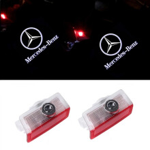 Yhteensopivat Mercedes-Benzin ovivalojen logoprojektorit – 2 x LED