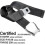 Extensor de cinturón de seguridad para aviones, certificado E4, ajustable de 15,2 cm a 81,3 cm. 3