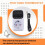 2X Digital Temperature Controller Socket Outlet Thermostat with  Sensor Probe Heating Cooling  16A EU Plug 10