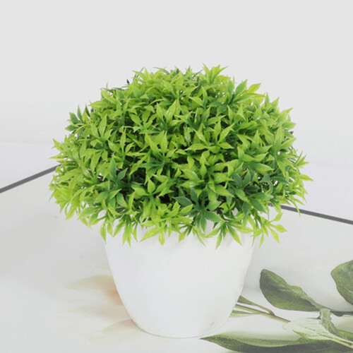 Artificial Potted Topiary Centerpiece for Indoor Decoration